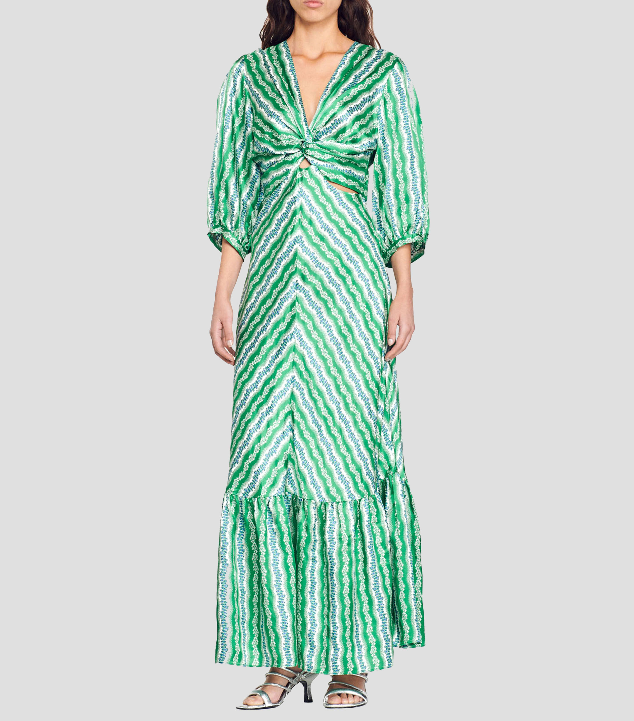 Vestido Maxi de rayas Mujer